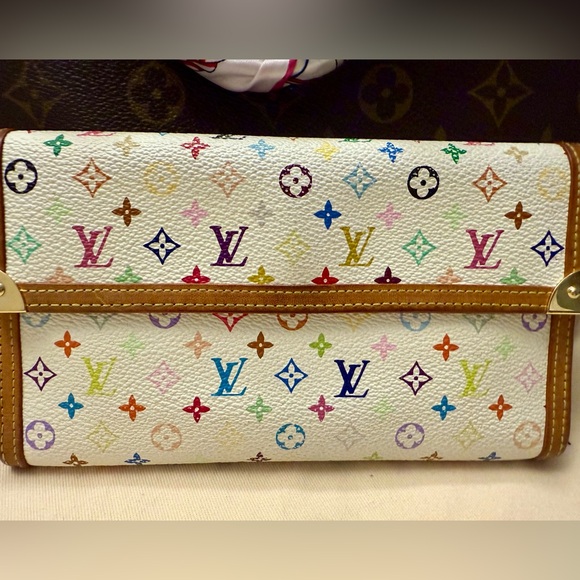 Louis Vuitton Handbags - AUTHENTIC LOUIS VUITTON MULTICOLOR MONOGRAM INTERNATIONAL WALLET